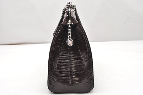 Authentic Louis Vuitton Epi Electric Brea MM 2Way Hand Bag M40485 Wine Red 5164K