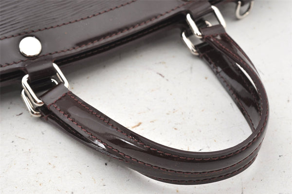 Authentic Louis Vuitton Epi Electric Brea MM 2Way Hand Bag M40485 Wine Red 5164K