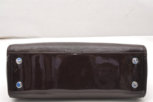 Authentic Louis Vuitton Epi Electric Brea MM 2Way Hand Bag M40485 Wine Red 5164K