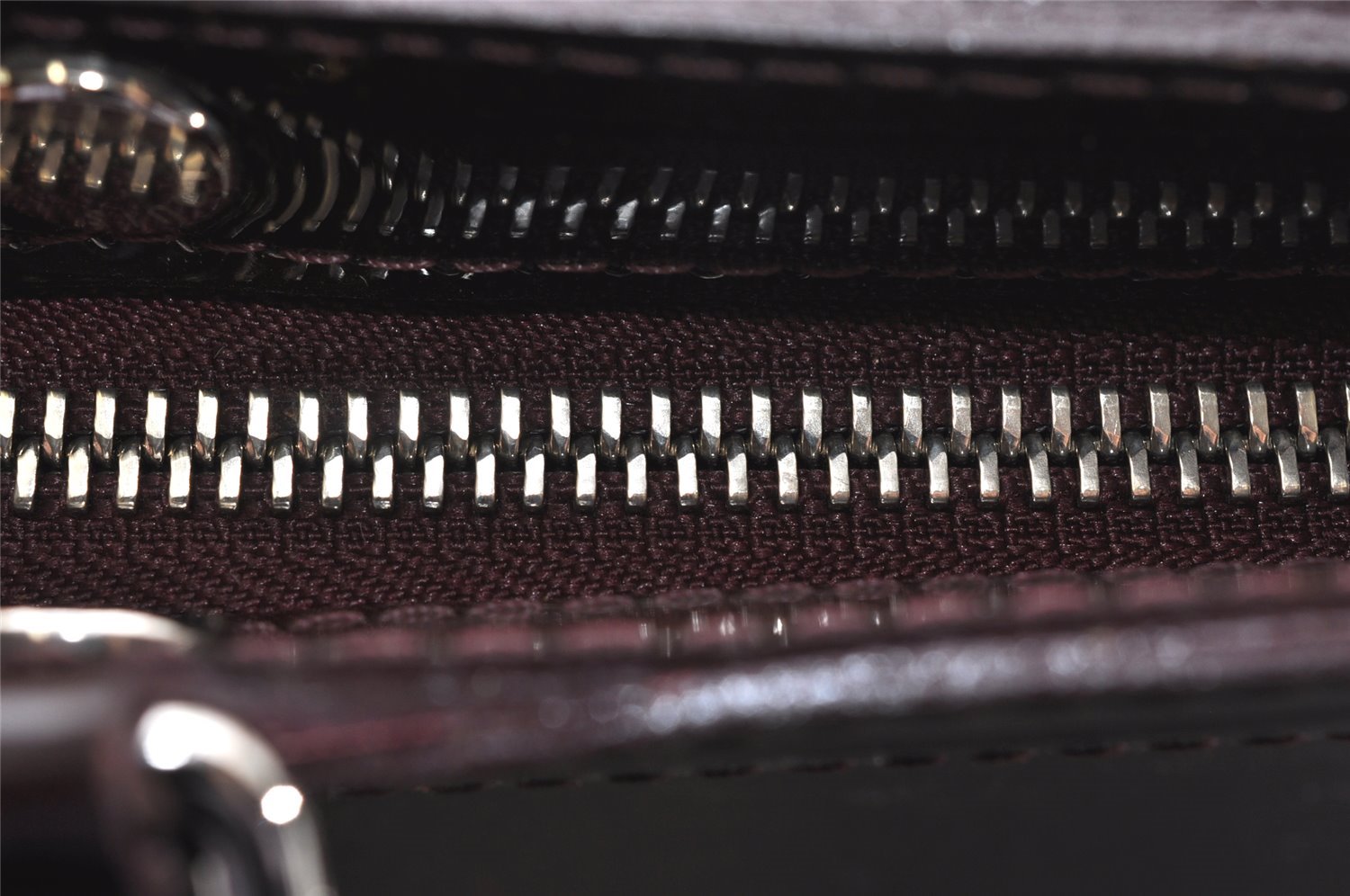 Authentic Louis Vuitton Epi Electric Brea MM 2Way Hand Bag M40485 Wine Red 5164K