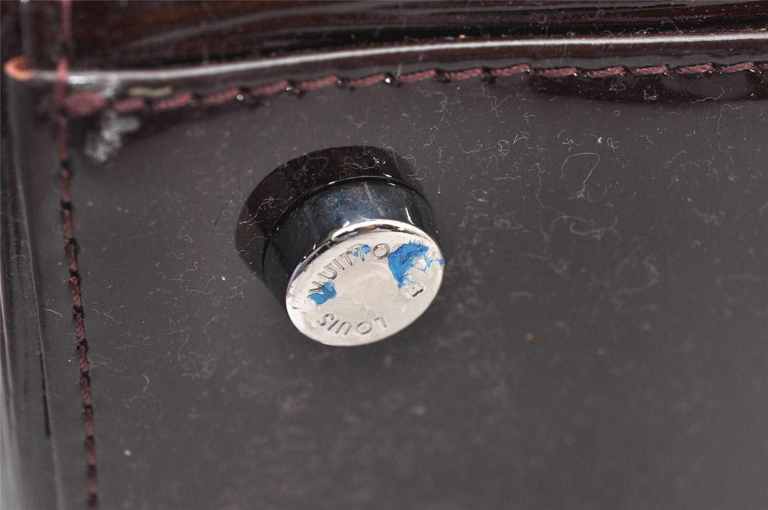 Authentic Louis Vuitton Epi Electric Brea MM 2Way Hand Bag M40485 Wine Red 5164K