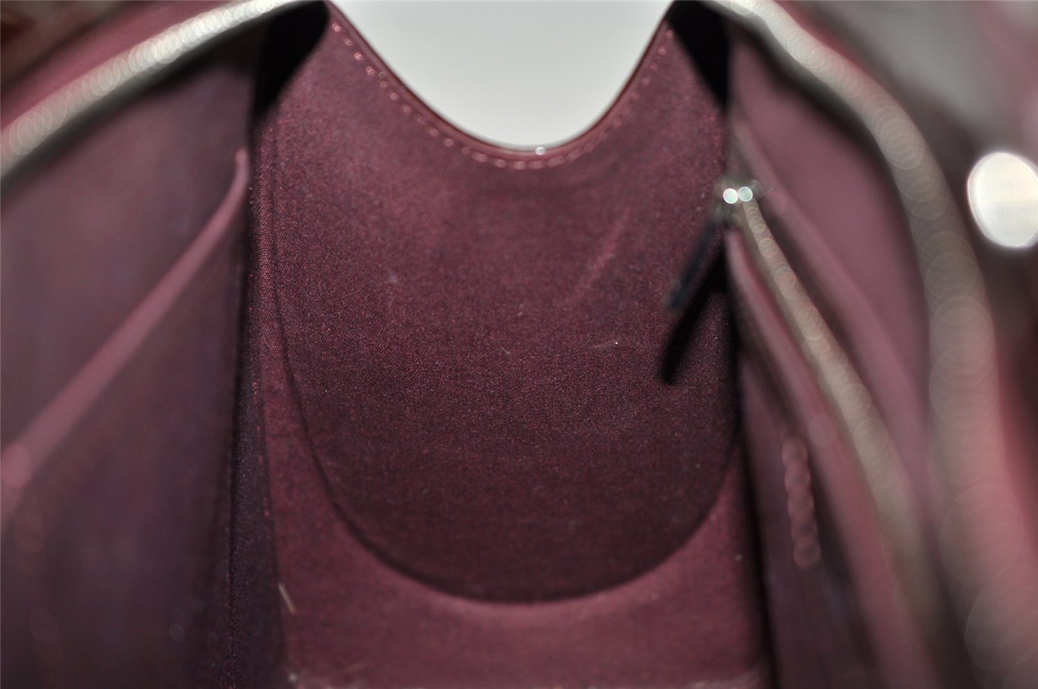 Authentic Louis Vuitton Epi Electric Brea MM 2Way Hand Bag M40485 Wine Red 5164K