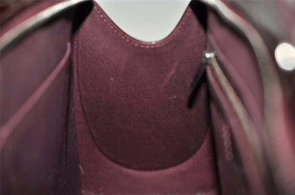 Authentic Louis Vuitton Epi Electric Brea MM 2Way Hand Bag M40485 Wine Red 5164K