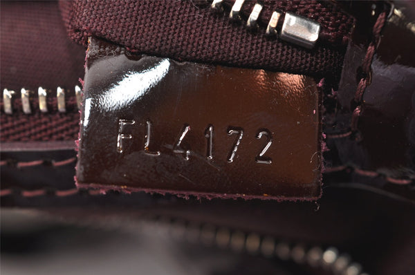 Authentic Louis Vuitton Epi Electric Brea MM 2Way Hand Bag M40485 Wine Red 5164K