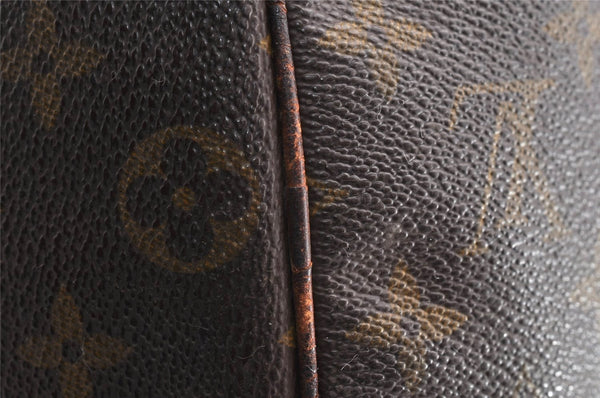 Authentic Louis Vuitton Monogram Sac Souple 45 Hand Boston Bag M41624 Junk 5165I