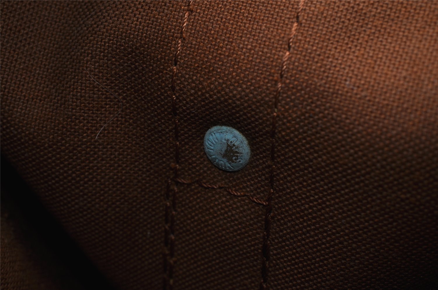 Authentic Louis Vuitton Monogram Sac Souple 45 Hand Boston Bag M41624 Junk 5165I