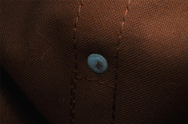 Authentic Louis Vuitton Monogram Sac Souple 45 Hand Boston Bag M41624 Junk 5165I