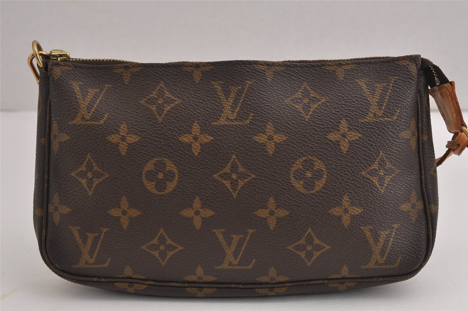 Authentic Louis Vuitton Monogram Pochette Accessoires Pouch M51980 LV 5165J