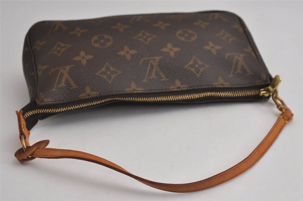 Authentic Louis Vuitton Monogram Pochette Accessoires Pouch M51980 LV 5165J