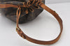 Authentic Louis Vuitton Monogram Noe Shoulder Drawstring Bag M42224 LV 5166K