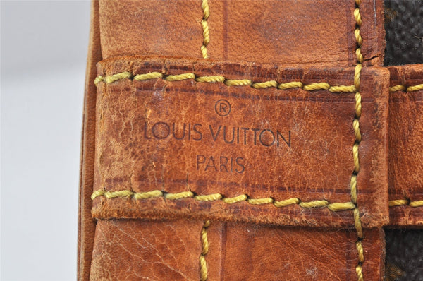 Authentic Louis Vuitton Monogram Noe Shoulder Drawstring Bag M42224 LV 5166K