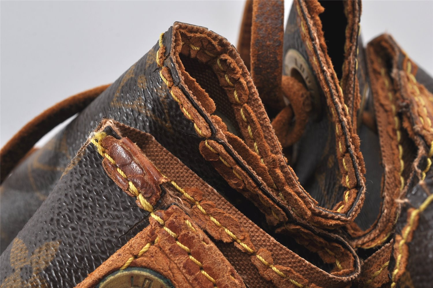 Authentic Louis Vuitton Monogram Noe Shoulder Drawstring Bag M42224 LV 5166K