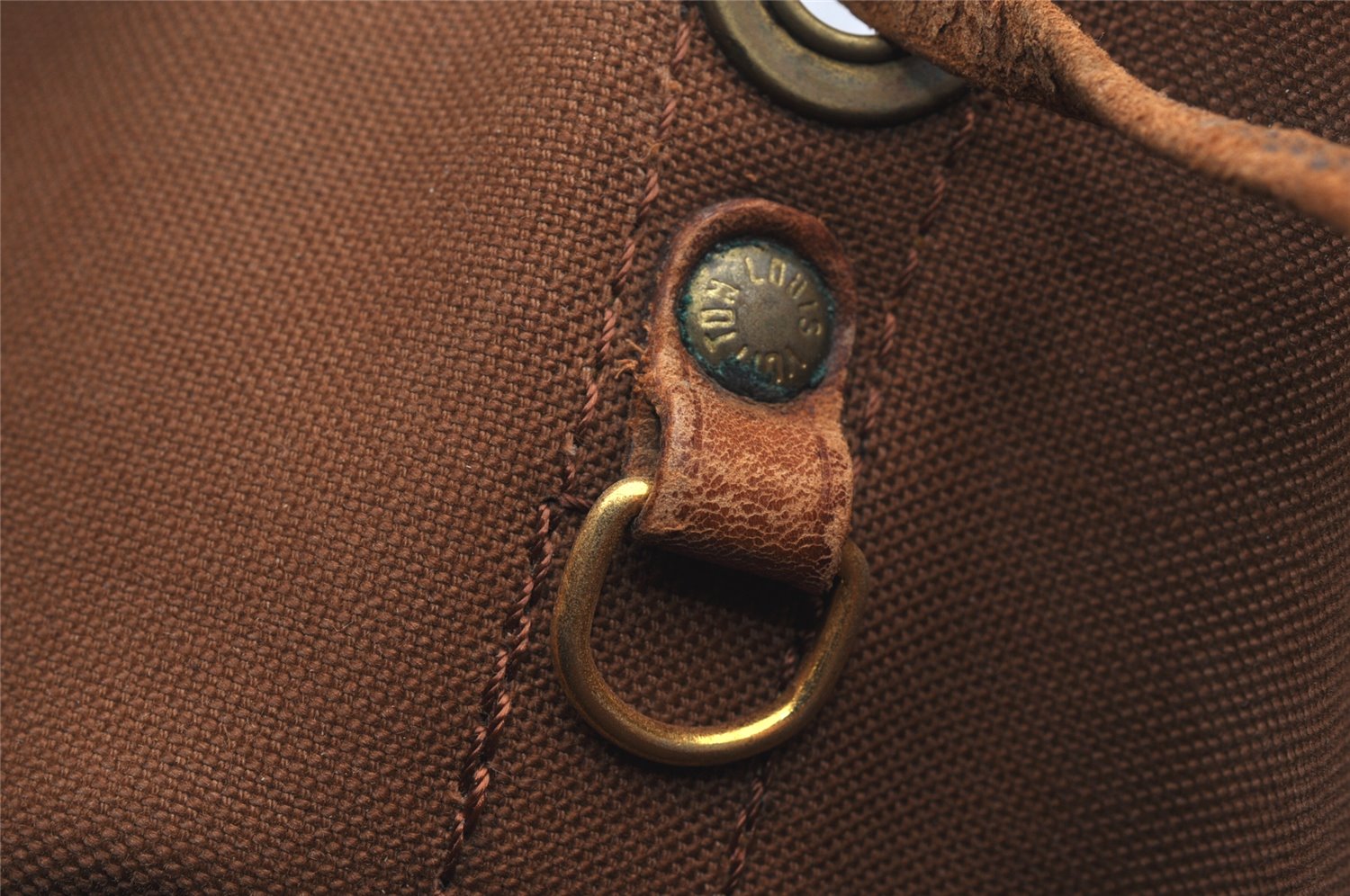 Authentic Louis Vuitton Monogram Noe Shoulder Drawstring Bag M42224 LV 5166K