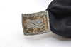 Authentic CHANEL New Travel Line Shoulder Cross Bag Nylon Leather Black 5167K