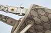 Authentic GUCCI Bamboo Tassel Tote Bag GG Canvas Leather 170206 Brown 5169I