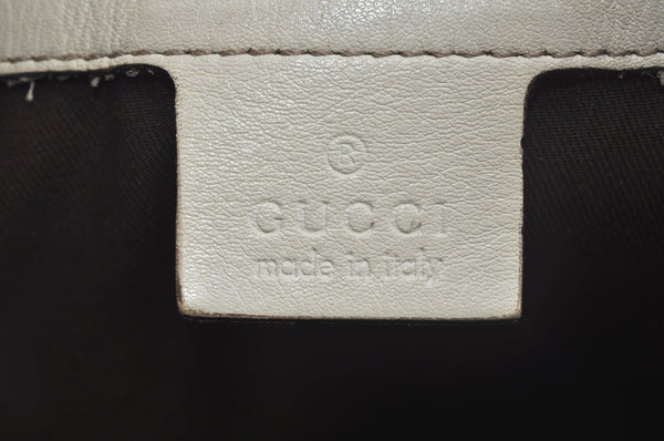 Authentic GUCCI Bamboo Tassel Tote Bag GG Canvas Leather 170206 Brown 5169I