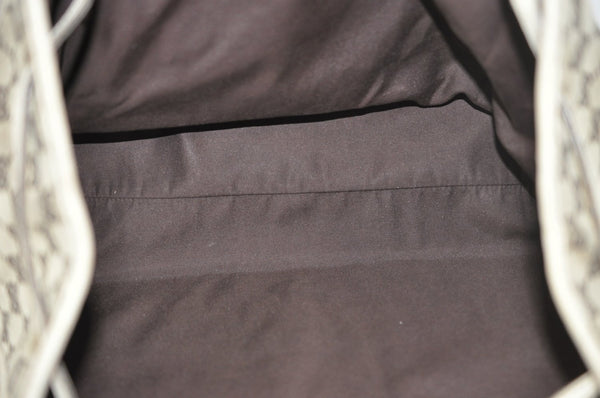 Authentic GUCCI Bamboo Tassel Tote Bag GG Canvas Leather 170206 Brown 5169I