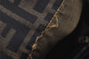Authentic FENDI Vintage Zucca Shoulder Hand Bag Canvas Leather Brown 5169J