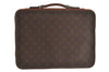 Auth Louis Vuitton Monogram Poche Documents Poignee Briefcase Old Model 5169K
