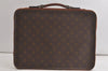 Auth Louis Vuitton Monogram Poche Documents Poignee Briefcase Old Model 5169K