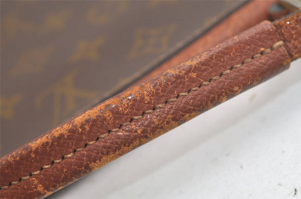 Auth Louis Vuitton Monogram Poche Documents Poignee Briefcase Old Model 5169K