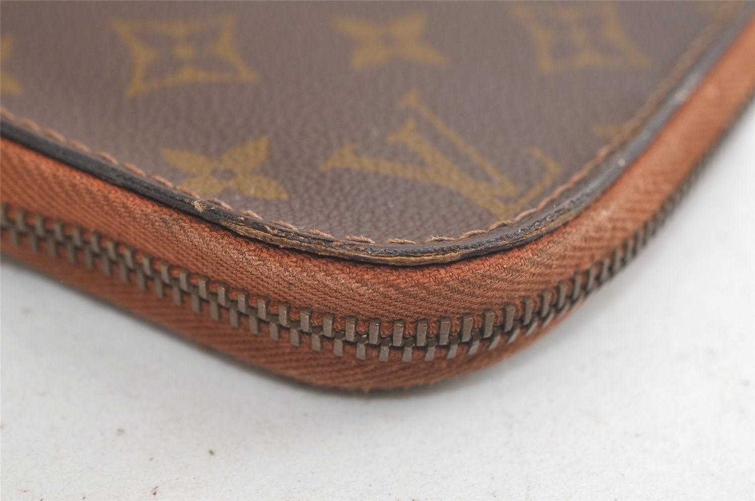 Auth Louis Vuitton Monogram Poche Documents Poignee Briefcase Old Model 5169K