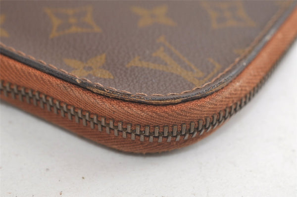 Auth Louis Vuitton Monogram Poche Documents Poignee Briefcase Old Model 5169K