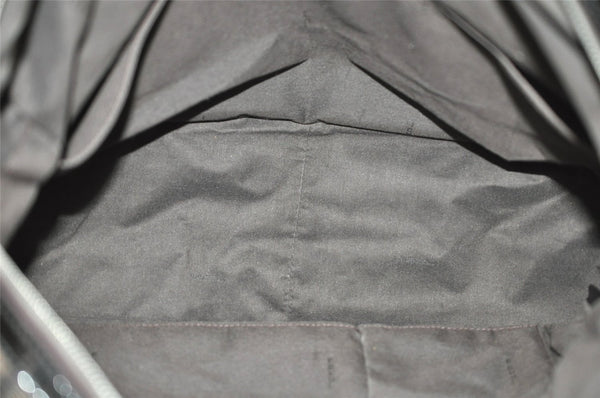 Authentic FENDI Zucca Shoulder Tote Bag Canvas Enamel Brown 5170J