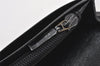 Authentic YVES SAINT LAURENT Vintage Long Wallet Purse Leather Black 5170K