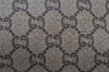 Authentic GUCCI GG Plus Shoulder Cross Body Bag GG PVC Leather Brown Junk 5171I