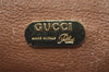 Authentic GUCCI GG Plus Shoulder Cross Body Bag GG PVC Leather Brown Junk 5171I