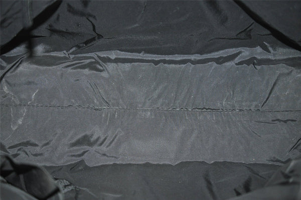 Authentic GUCCI Vintage Shoulder Tote Bag Canvas Leather 264216 Gray 5172I