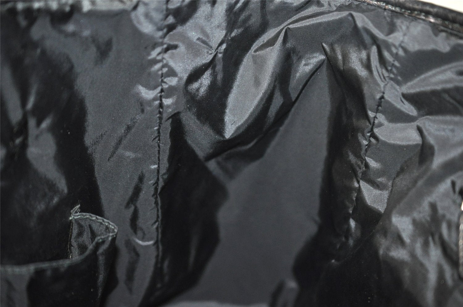 Authentic GUCCI Vintage Shoulder Tote Bag Canvas Leather 264216 Gray 5172I