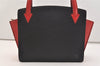 Auth Louis Vuitton Epi Varenne Hand Bag Bi-color Black x Red M52387 LV 5172J