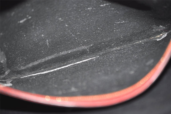 Auth Louis Vuitton Epi Varenne Hand Bag Bi-color Black x Red M52387 LV 5172J