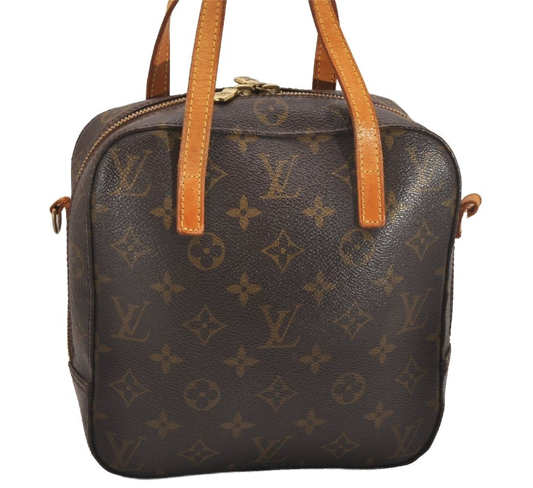 Authentic Louis Vuitton Monogram Spontini 2Way Shoulder Hand Bag M47500 LV 5173J