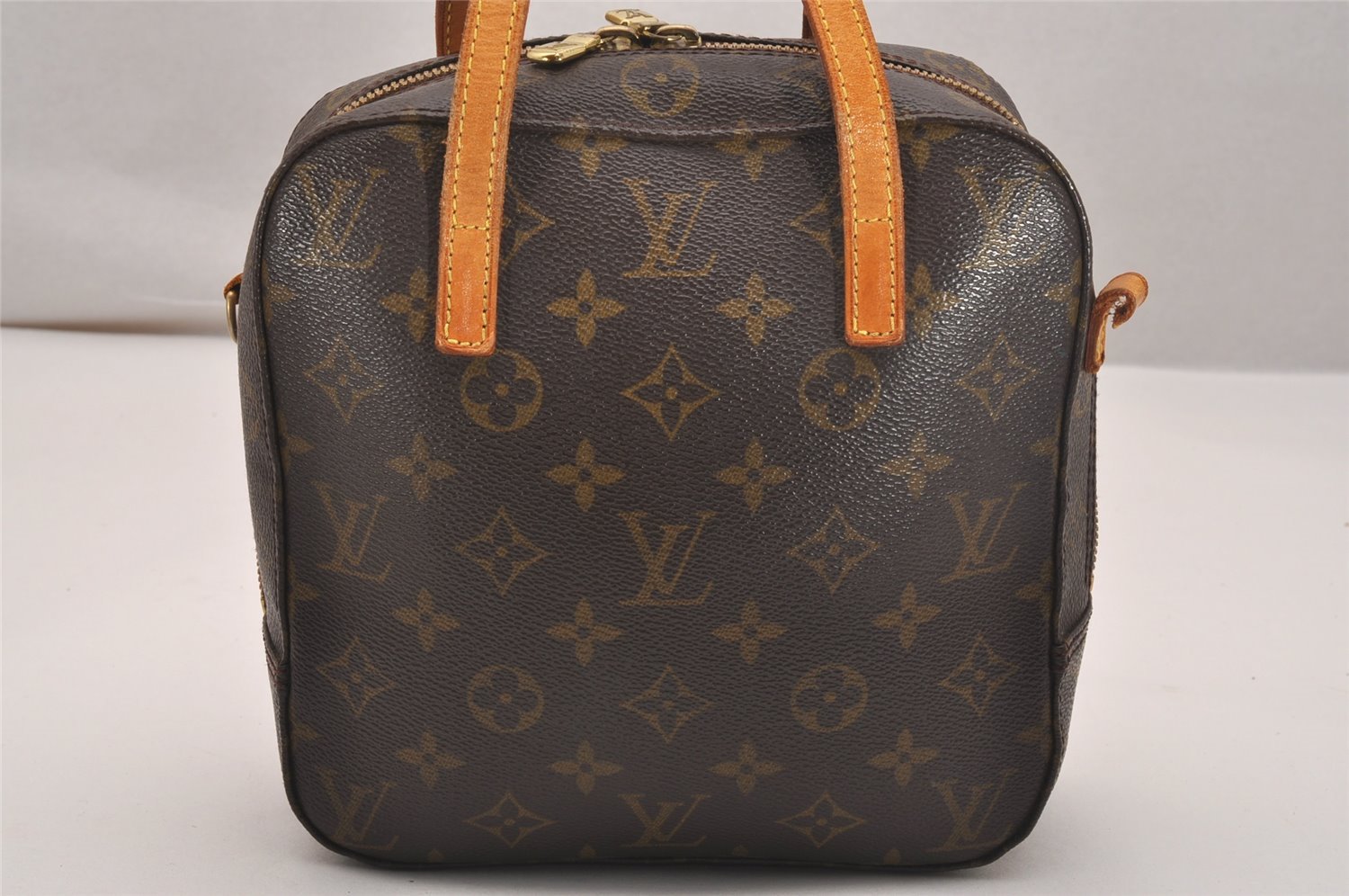 Authentic Louis Vuitton Monogram Spontini 2Way Shoulder Hand Bag M47500 LV 5173J