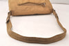 Authentic PRADA Nylon Tessuto Leather Shoulder Cross Body Bag Beige 5175K