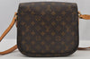 Authentic Louis Vuitton Monogram Saint Cloud GM M51242 Shoulder Cross Bag 5176J