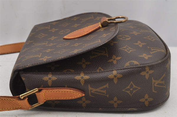 Authentic Louis Vuitton Monogram Saint Cloud GM M51242 Shoulder Cross Bag 5176J