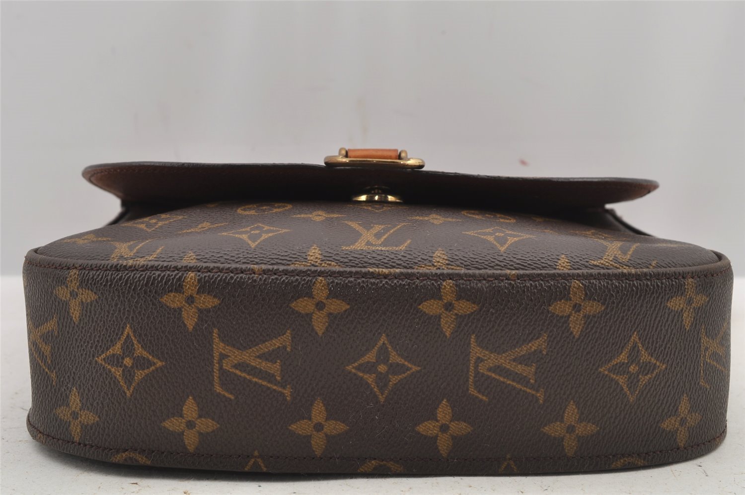 Authentic Louis Vuitton Monogram Saint Cloud GM M51242 Shoulder Cross Bag 5176J