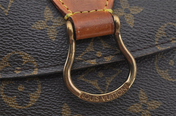 Authentic Louis Vuitton Monogram Saint Cloud GM M51242 Shoulder Cross Bag 5176J