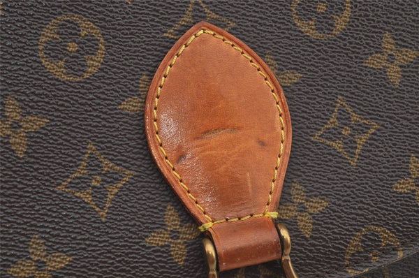 Authentic Louis Vuitton Monogram Saint Cloud GM M51242 Shoulder Cross Bag 5176J