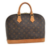 Authentic Louis Vuitton Monogram Alma Hand Bag Purse M51130 LV 5177J