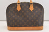 Authentic Louis Vuitton Monogram Alma Hand Bag Purse M51130 LV 5177J