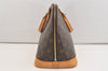 Authentic Louis Vuitton Monogram Alma Hand Bag Purse M51130 LV 5177J