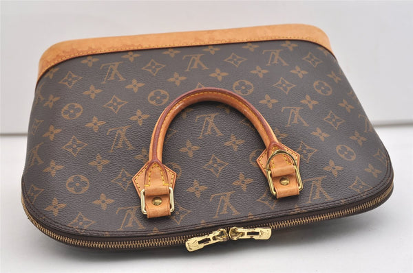Authentic Louis Vuitton Monogram Alma Hand Bag Purse M51130 LV 5177J
