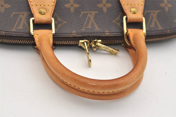 Authentic Louis Vuitton Monogram Alma Hand Bag Purse M51130 LV 5177J