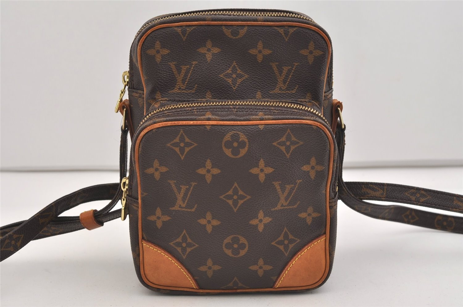 Authentic Louis Vuitton Monogram Amazone Shoulder Cross Body Bag M45236 LV 5179J
