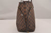 Authentic Louis Vuitton Damier Neverfull MM Shoulder Tote Bag N51105 LV 5180J